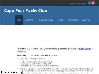 capefearyachtclub.com