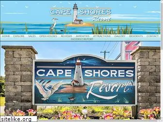 capeshoresresort.com