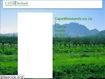 capewinelands.co.za