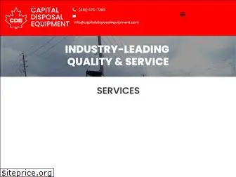 capitaldisposalequipment.com