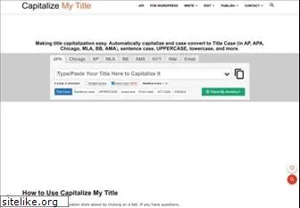 capitalizemytitle.com