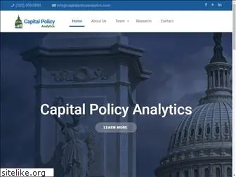 capitalpolicyanalytics.com