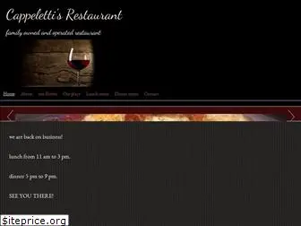 cappelettisrestaurantstgeorge.com