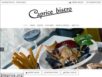 capricebistro.com