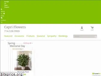 capriflowersorange.com