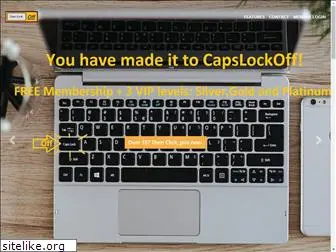 capslockoff.com