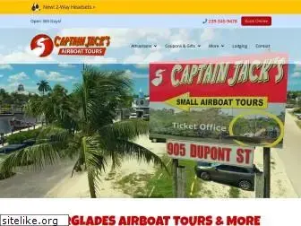 captainjacksairboattours.com