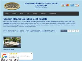 captainmannisboatrentals.com