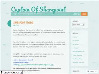 captainofsharepoint.wordpress.com