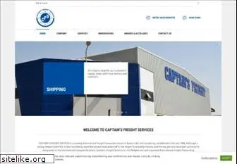 captainsfreight.com