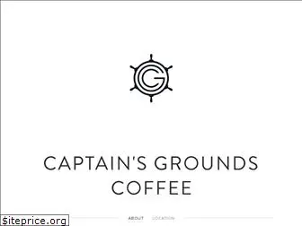 captainsgroundscoffee.com