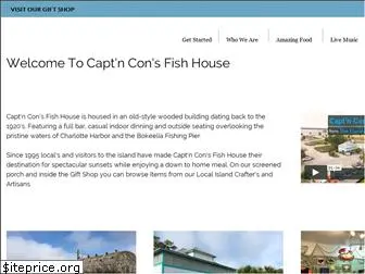 captnconsfishhouse.com