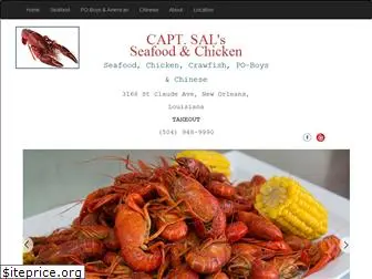 captsalseafoodandchicken.com