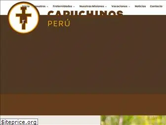 capuchinosperu.org