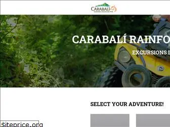 carabalirainforestpark.com