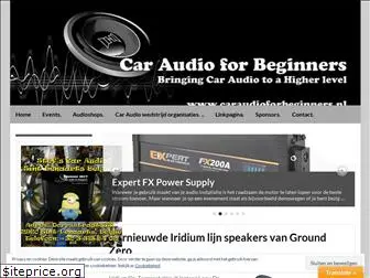 caraudioforbeginners.nl