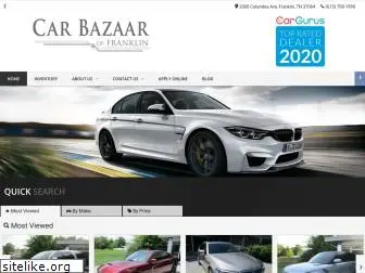 carbazaaroffranklin.com