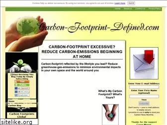 carbon-footprint-defined.com