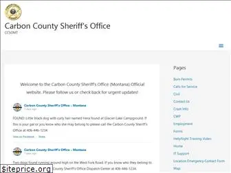 carboncosheriff.org