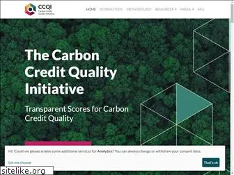 carboncreditquality.org