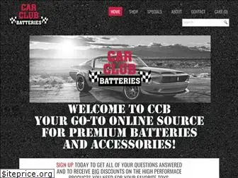 carclubbatteries.com