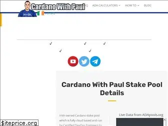 cardanowithpaul.com