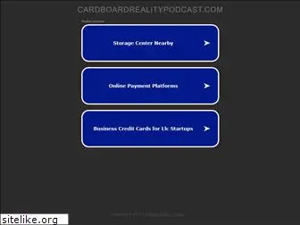 cardboardrealitypodcast.com