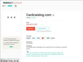 cardcatalog.com