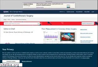 cardiothoracicsurgery.org