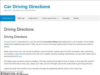 cardrivingdirections.com