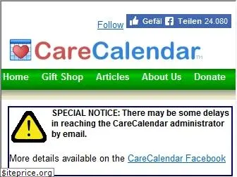 carecalendar.org thumbnail