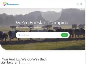 careersatfrieslandcampina.com