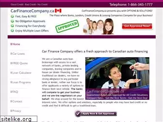 carfinancecompany.ca