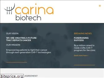 carinabiotech.com