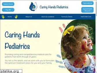 caringhandspediatrics.com