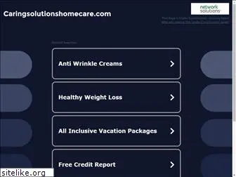 caringsolutionshomecare.com