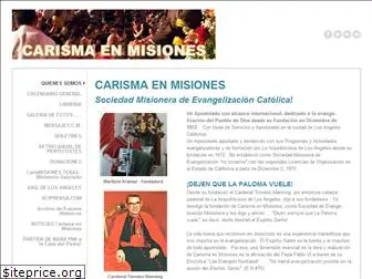 carismaenmisiones.com