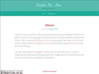 carlamlee.com