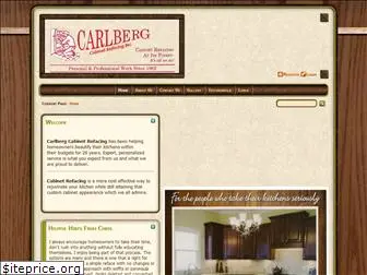 carlbergcabinetrefacing.com