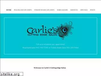 carliescuttingedgesalon.com