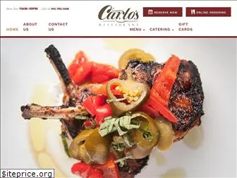 carlosrestaurant.net