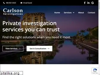carlsoninvestigations.com