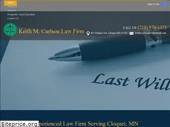 carlsonlawofficemn.com