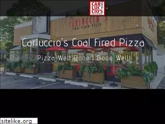 carluccioscoalfiredpizza.com