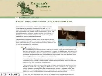 carmansnursery.com