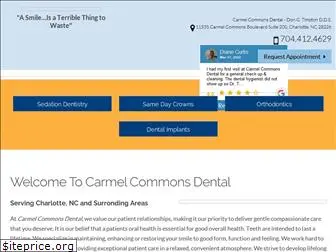 carmelcommonsdental.com