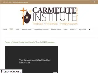 carmeliteinstitute.net