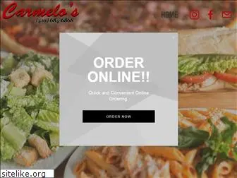 carmelospasta.com