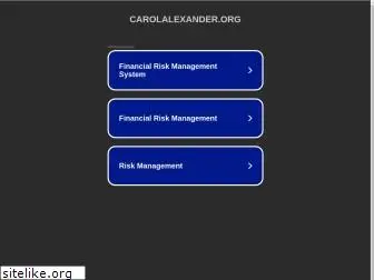 carolalexander.org