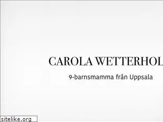 carolawetterholm.se